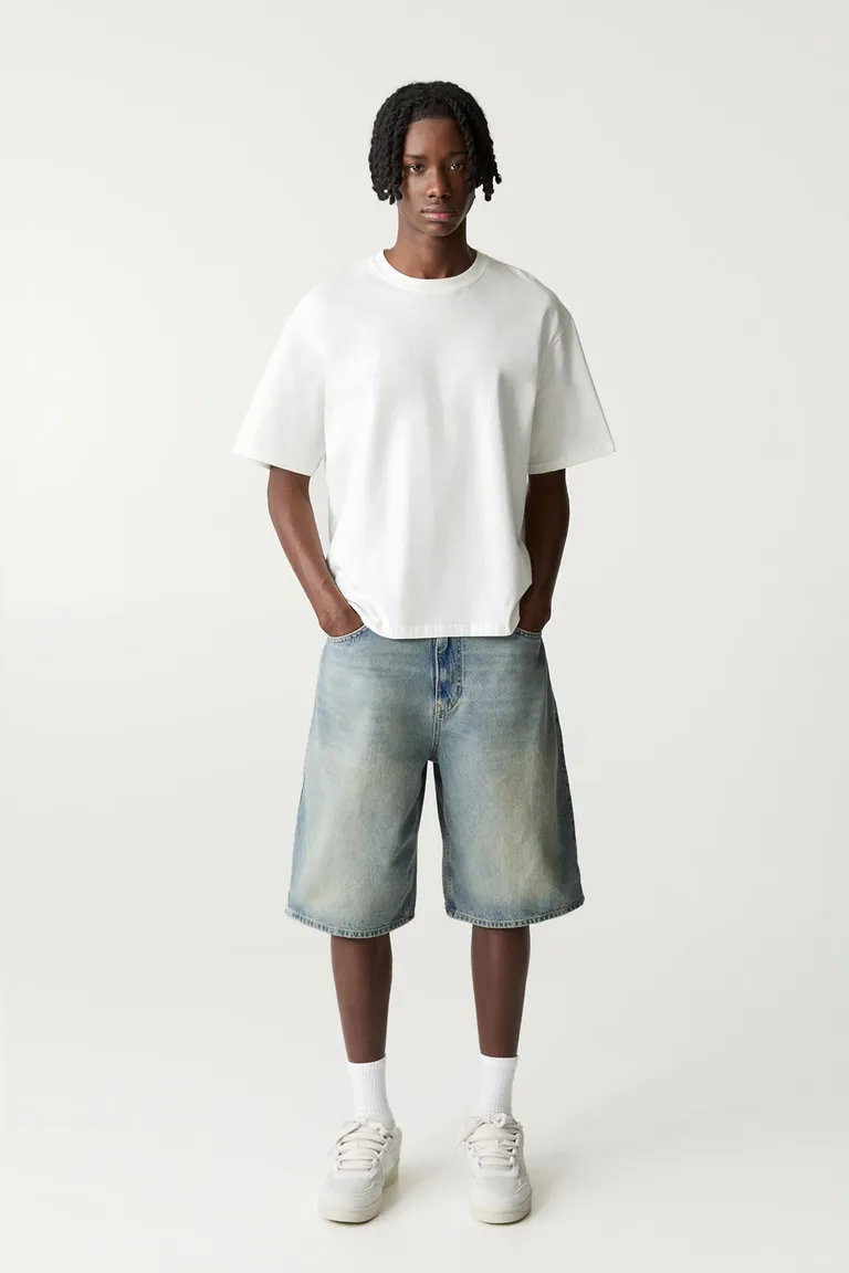 Bermuda denim skater de Pull&Bear en Bermudas y Shorts para argentina