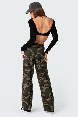Crop top sydney ribbed de Edikted en Tops para argentina