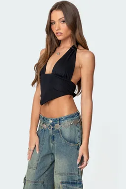 Top halter triángulo espalda descubierta de Edikted en Tops para argentina