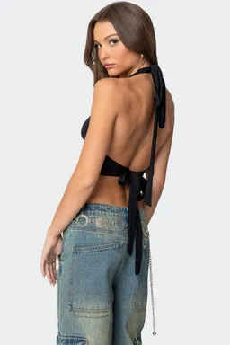 Top halter triángulo espalda descubierta de Edikted en Tops para argentina