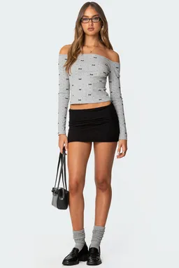 Top ryna con lazos lunares de Edikted en Tops para argentina