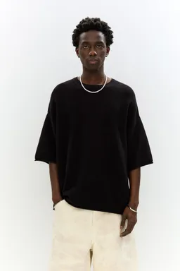Remera boxy tejido waffle de Pull&Bear en Remeras y Polos para argentina