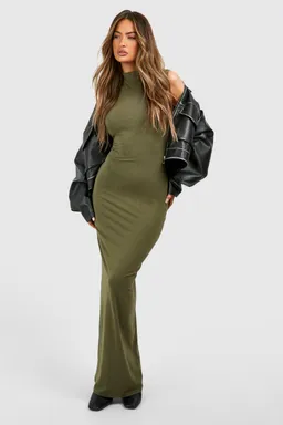Maxi vestido ajustado premium suave de Boohoo en Vestidos para argentina