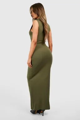 Maxi vestido ajustado premium suave de Boohoo en Vestidos para argentina