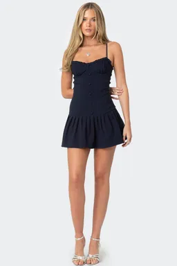 Mini vestido copa cintura baja de Edikted en Vestidos para argentina