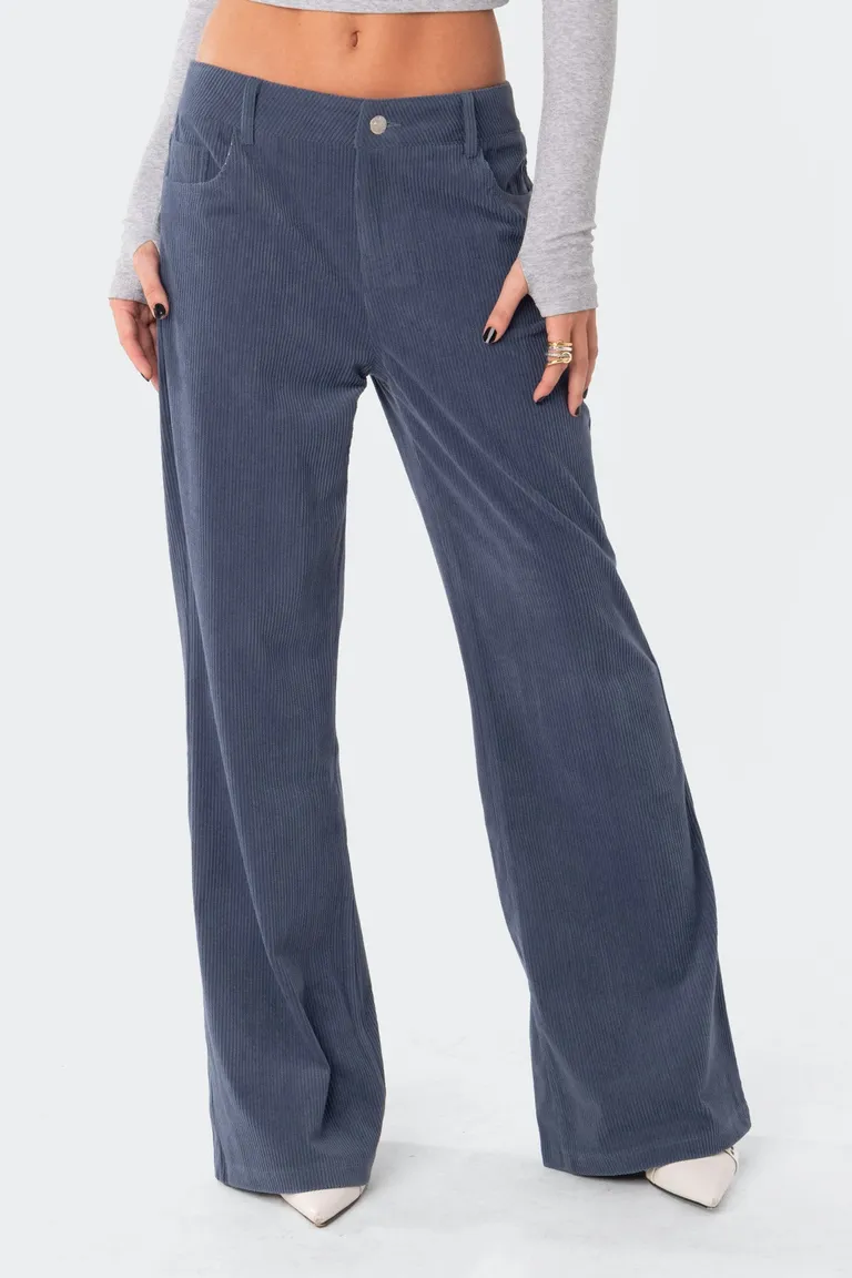 Pantalones dawn corderoy de Edikted en Pantalones para argentina