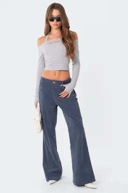 Pantalones dawn corderoy de Edikted en Pantalones para argentina