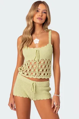 Top crochet danika de Edikted en Tops para argentina