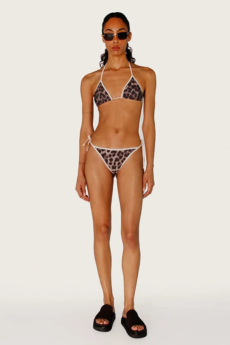 Conjunto de bikini estampado con corpiño y colaless con tiras ajustables de Sofia Sarkany en Swimwear y Beachwear para argentina