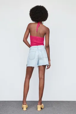 Top con lazo cuello de Mango en Tops para argentina