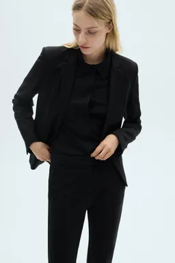 Pantalón recto tiro medio de Mango en Pantalones para argentina