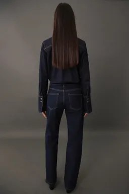 Camisa jean con costuras de Mango en Camisas para argentina