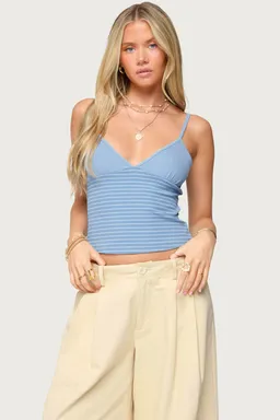 Musculosa rayada escote de Edikted en Tops para argentina