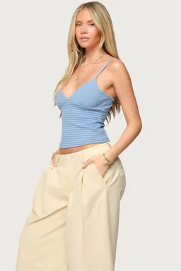 Musculosa rayada escote de Edikted en Tops para argentina