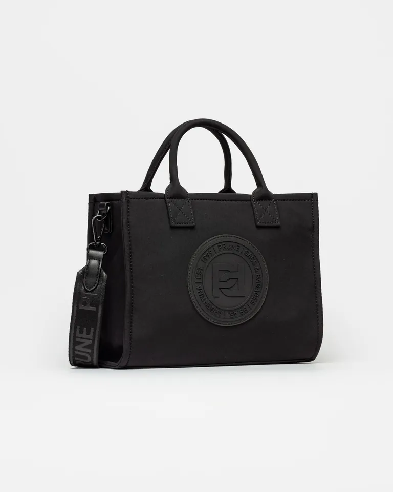 Cartera de mano elena de nylon, diseño elegante y versátil para uso diario de Prüne en Bolsos y Carteras para argentina