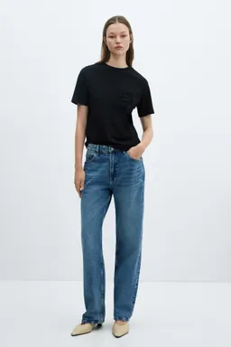 Remera bolsillo crochet de Mango en Remeras para argentina