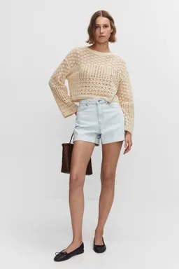 Shorts jean momfit de Mango en Shorts para argentina