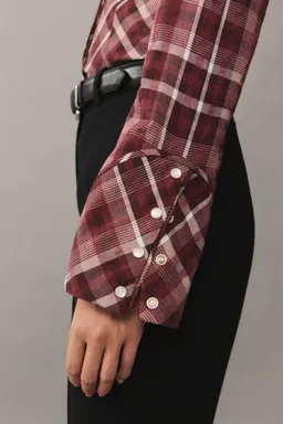 Camisa cuadros algodón de Mango en Camisas para argentina