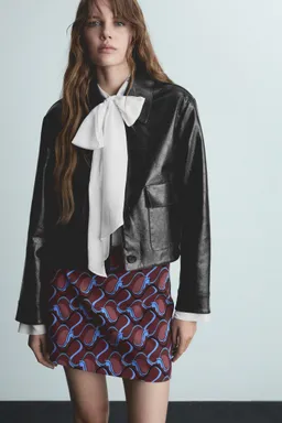 Minifalda estampada de Mango en Faldas para argentina