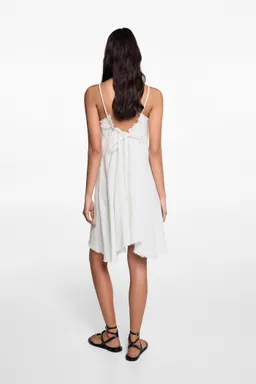 Vestido deshilachado corto de Mango Teen en Vestidos para argentina