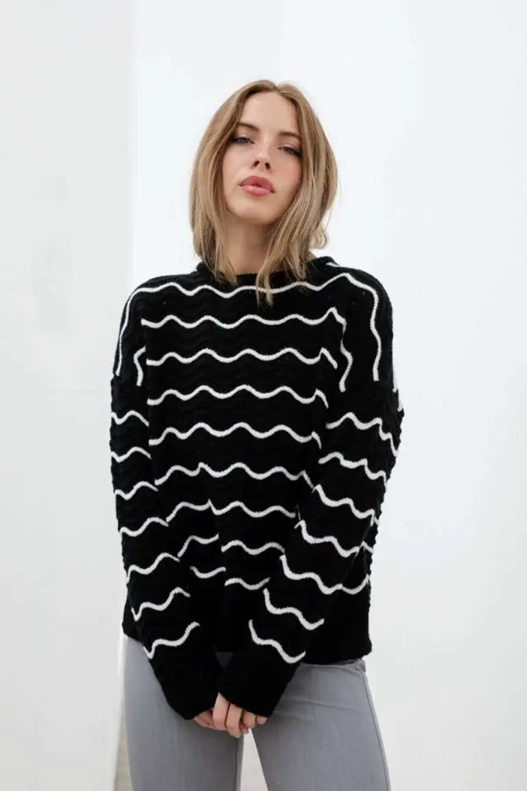 Sweater Frizz Ondulado de Hesed en Buzos y Sweaters para argentina