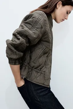 Campera bomber acolchada de Mango en Chaquetas para argentina
