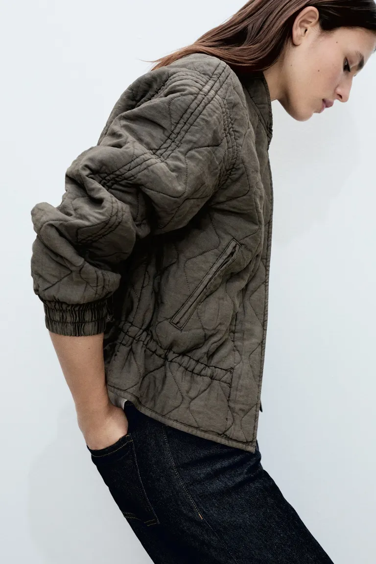 Campera bomber acolchada de Mango en Chaquetas para argentina