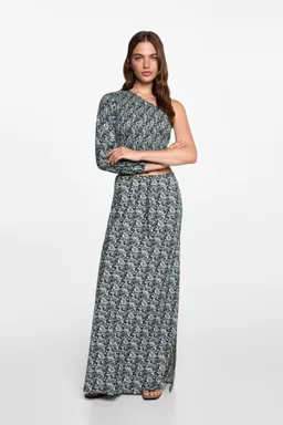 Falda larga estampado floral de Mango Teen en Faldas para argentina