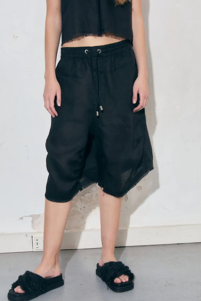 Bermudas holgadas de estilo casual para mujer de Allo Martinez en Shorts para argentina