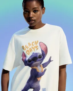 Camiseta lilo stitch wearable de Bershka en Remeras y Polos para argentina