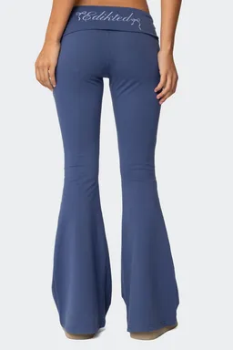 Leggings acampanados aiyana de Edikted en Pantalones para argentina