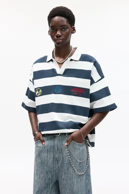 Polo manga corta bordado de Pull&Bear en Remeras y Polos para argentina