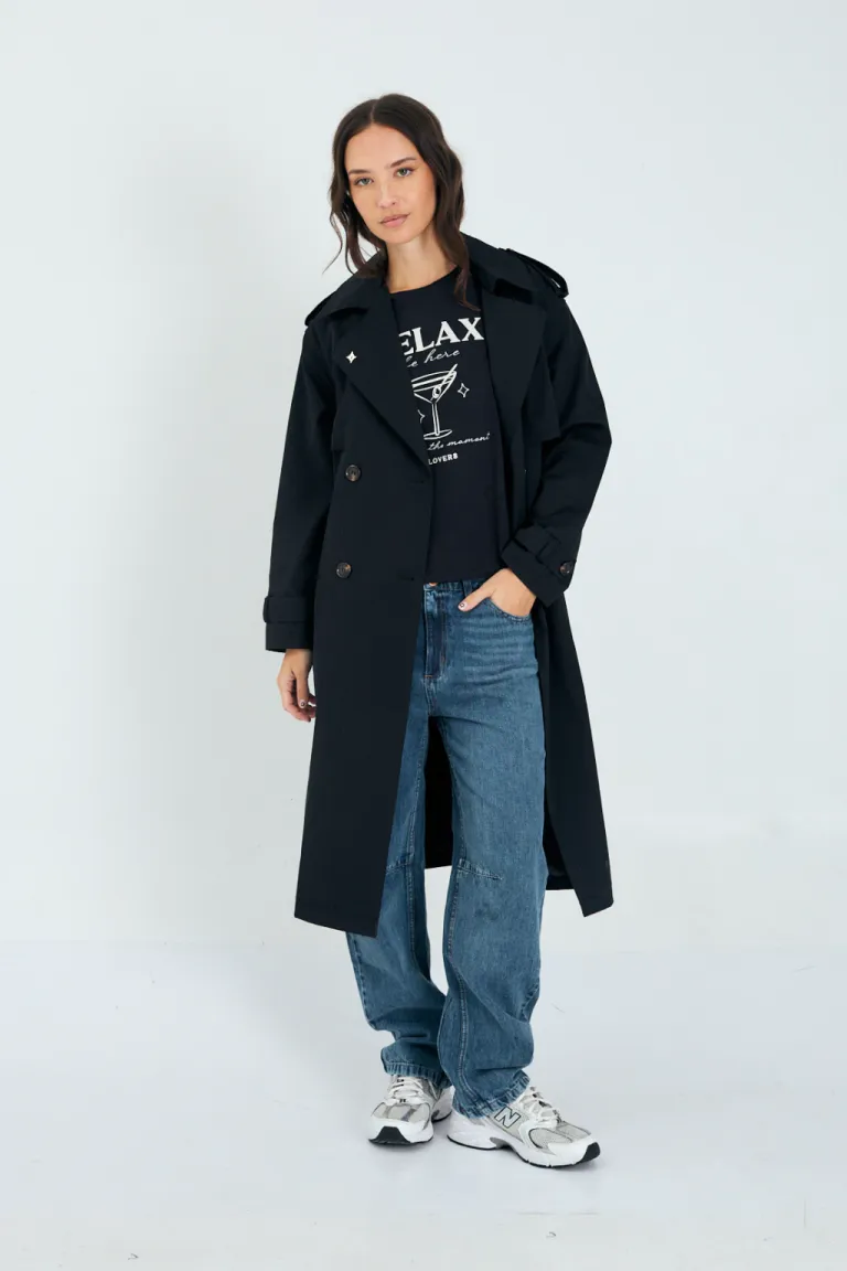 Abrigo Clásico Mujer de Ylovers en Tapados para argentina