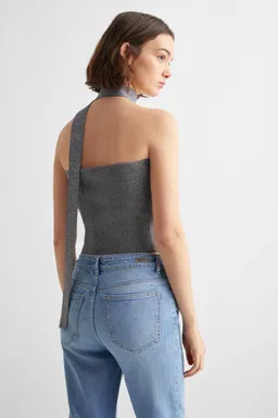 Top bandeau brillante de Mango Teen en Tops para argentina