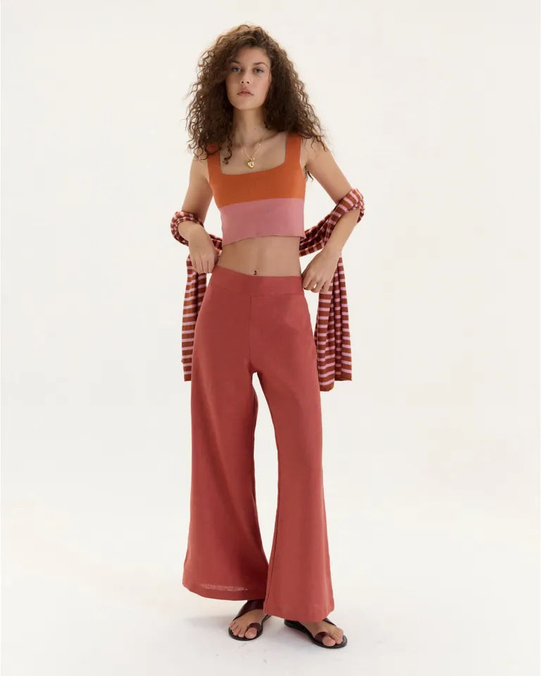 Top alfonsa rayado: diseño casual y fresco en una prenda versátil y cómoda de Blue Sheep en Tops para argentina