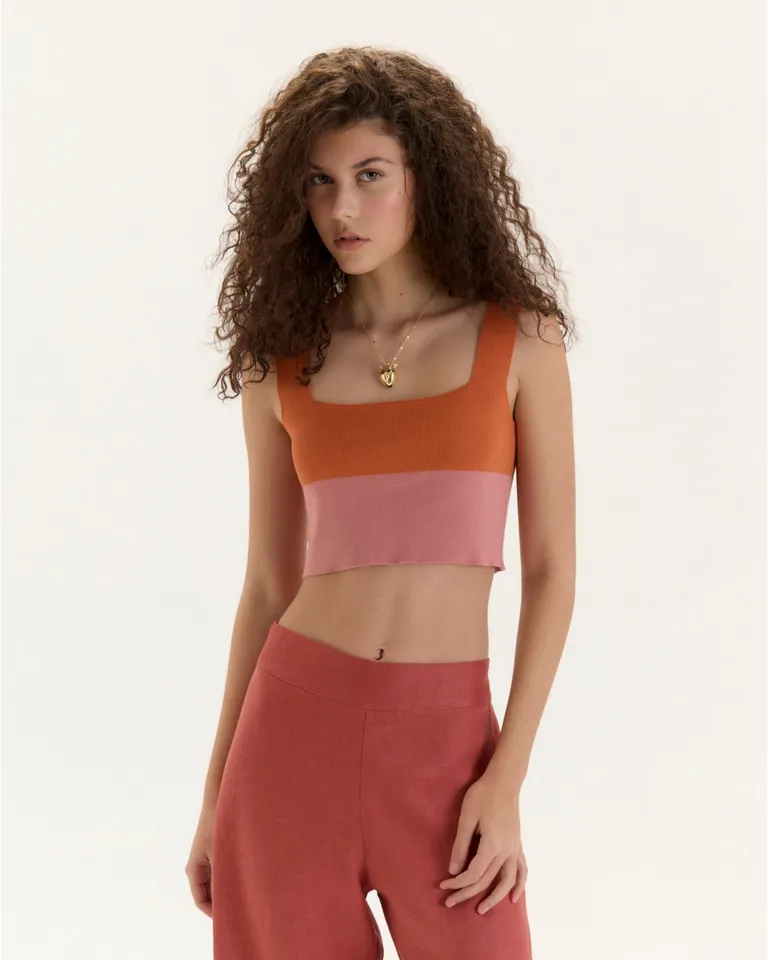 Top alfonsa rayado: diseño casual y fresco en una prenda versátil y cómoda de Blue Sheep en Tops para argentina