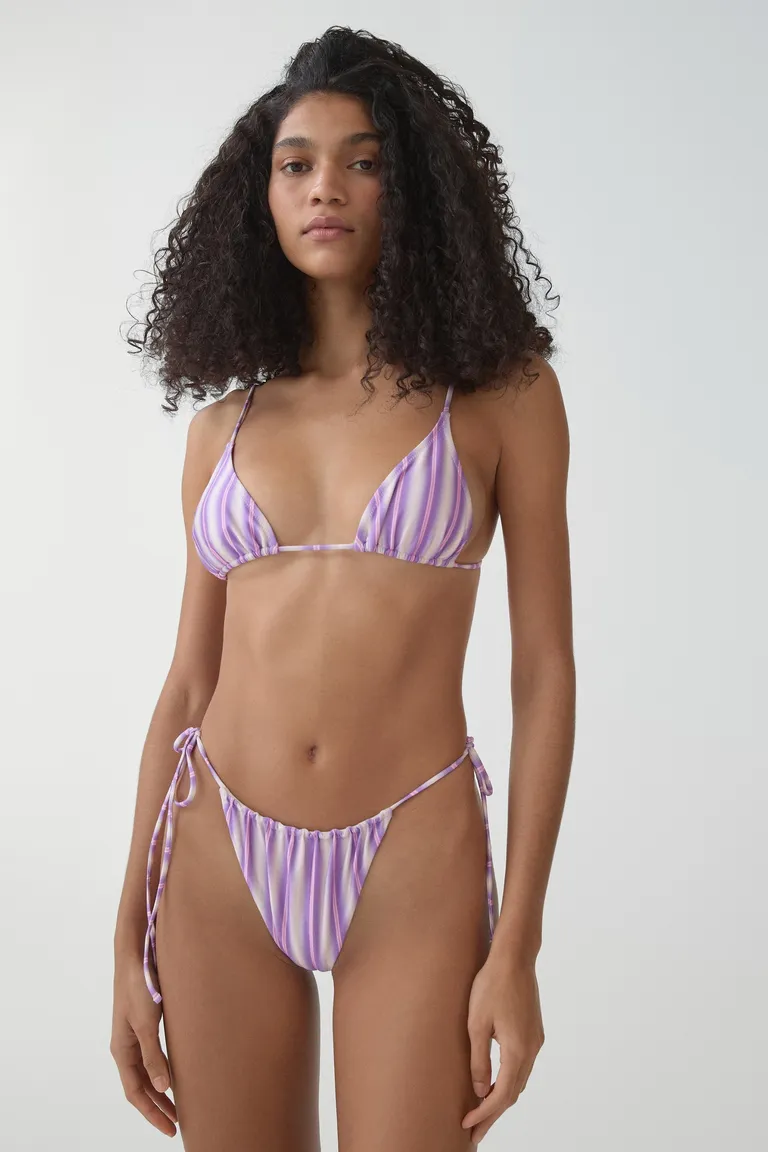 Sujetador bikini rayas de Mango en Swimwear y Beachwear para argentina
