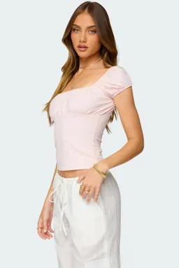 Top oleana busto fruncido de Edikted en Blusas para argentina