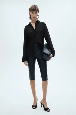 Camisa plumeti botones ocultos de Mango en Camisas para argentina