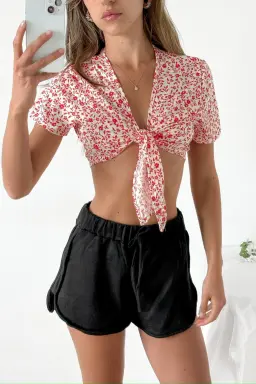 Crop Top Anudado de Benka en Tops para argentina