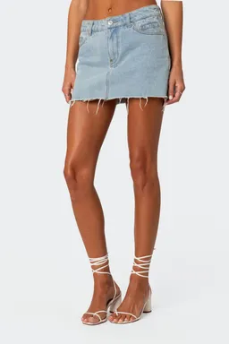 Minifalda denim jessie de Edikted en Faldas para argentina