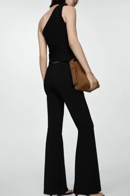 Pantalón vuelto con lazos de Mango en Pantalones para argentina
