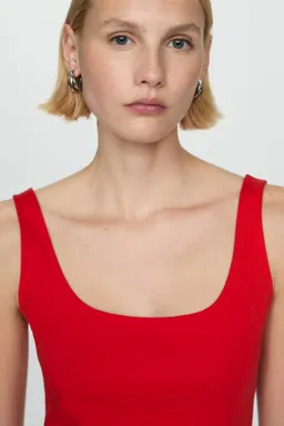 Vestido evasé combinado de Mango en Vestidos para argentina