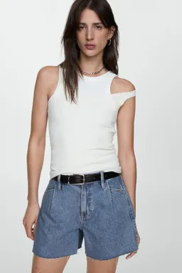 Shorts jean deshilachados de Mango en Shorts para argentina
