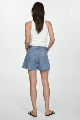 Shorts jean deshilachados de Mango en Shorts para argentina
