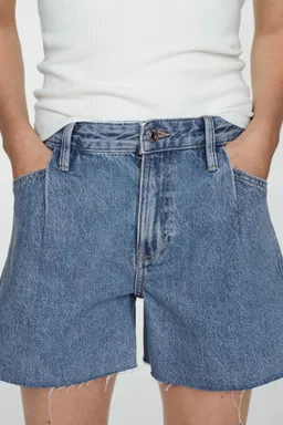 Shorts jean deshilachados de Mango en Shorts para argentina