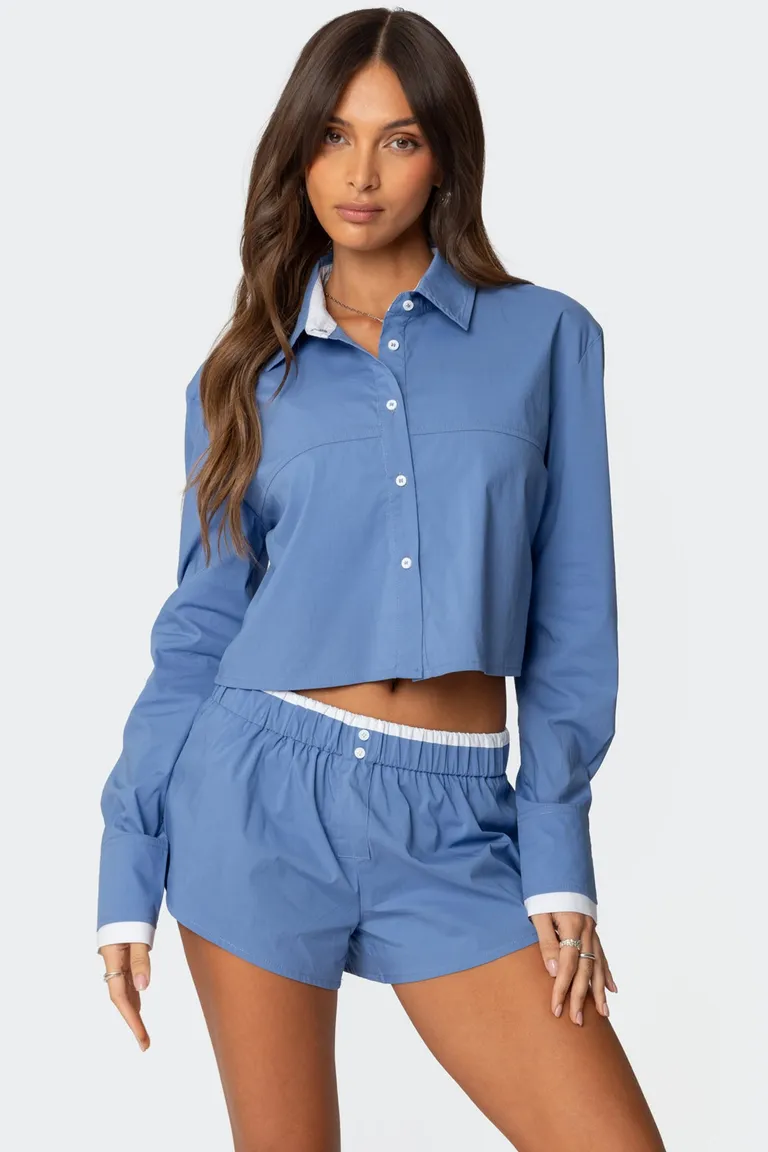 Camisa danette oversize de Edikted en Camisas para argentina