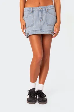 Mini falda denim de Edikted en Faldas para argentina