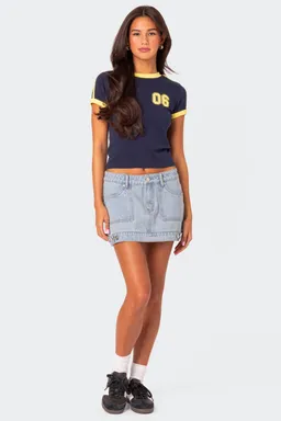 Mini falda denim de Edikted en Faldas para argentina
