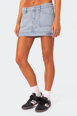 Mini falda denim de Edikted en Faldas para argentina